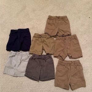 Cat & Jack Kids Shorts Set - Navy, Beige, Gray